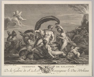 Triumf Galatea. od Philippe Triere