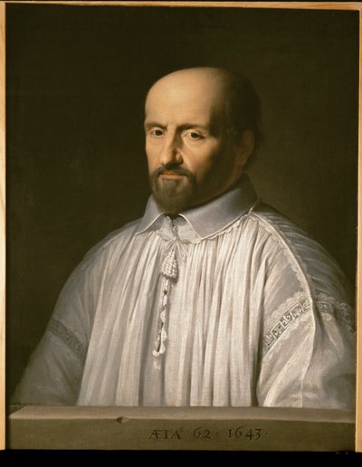 Jean Duvergier de Hauranne, opat svatého Cyrana (olejomalba) od Philippe de Champaigne