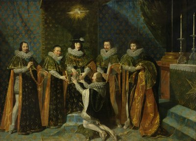 Louis XIII (1601-43) Přijetí Henriho d