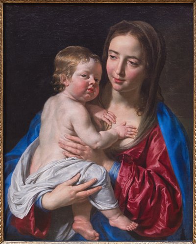 Madona s dítětem od Philippe de Champaigne