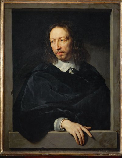 Mužský portrét ... od Philippe de Champaigne