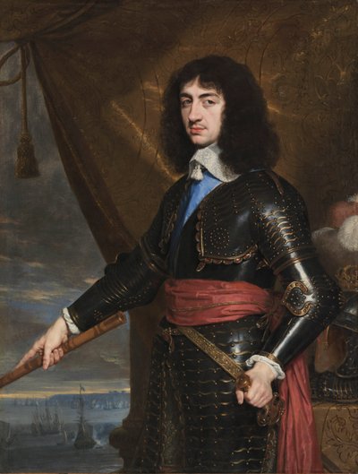 Portrét anglického krále Karla II od Philippe de Champaigne