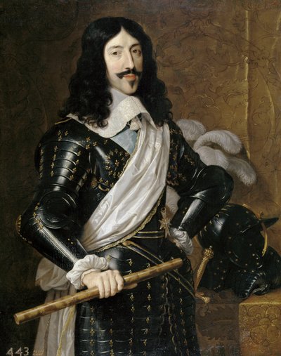 Portrét francouzského Ludvíka XIII. (1601-1643) par Champaigne, Philippe, de (1602-1674) od Philippe de Champaigne