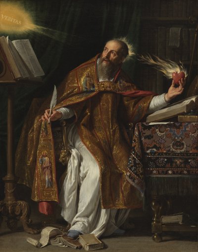 Svatý Augustin od Philippe de Champaigne
