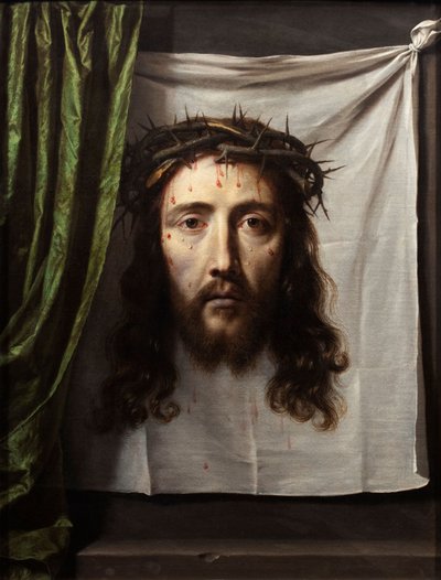 Závoj svaté Veroniky, asi 1640 (olej na plátně) od Philippe de Champaigne