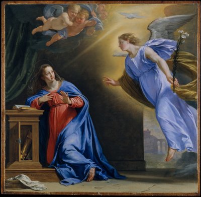 Zvěstování od Philippe de Champaigne