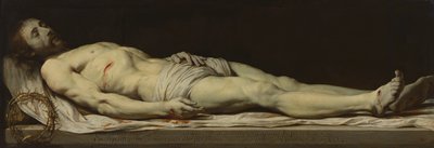 Mrtvý Kristus na plátně od Philippe de Champaigne