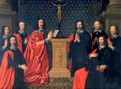 Prevot des Marchands a Echevins z města Paříže, 1648 od Philippe de Champaigne