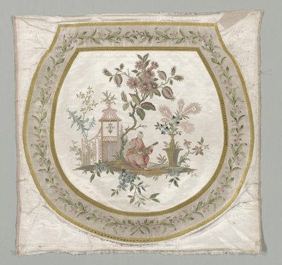 Čalounění sedáku židle, c. 1743-1774. od Philippe de Lasalle