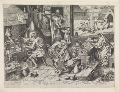 Alchymista od Philips Galle