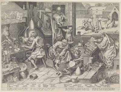 Alchymista od Philips Galle
