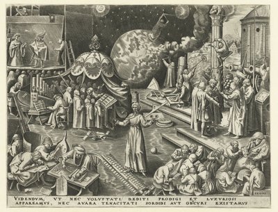 střídmost Temperance (název na předmětu) Sedm ctností (název série) od Philips Galle
