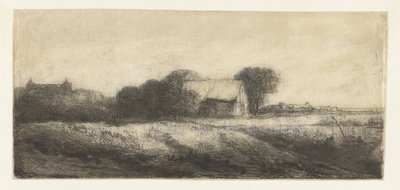 Krajina s rybářem ve člunu od Philips Koninck (attributed to)