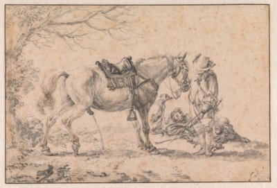 Čurající kůň od Philips Wouwerman