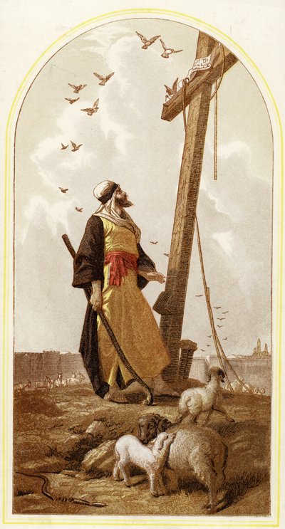 Jeruzalémský pastýř (chromolitho) od Phillip Richard Morris