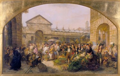 „Trh Covent Garden“, 1864 od Phoebus Levin