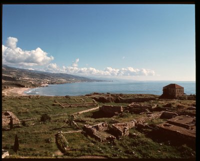 Pohled na archeologické naleziště, 3. až 2. tisíciletí před naším letopočtem od Phoenician Phoenician