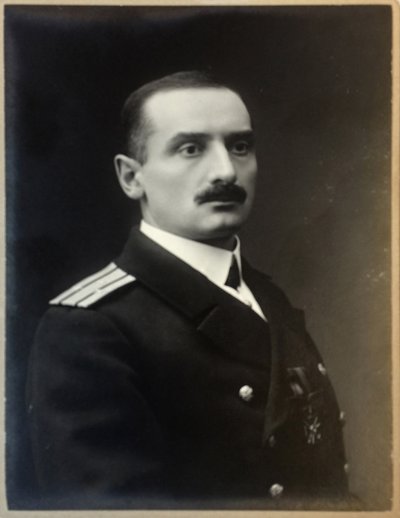 Portrét Alexandra Kolčaka 1874-1920, 1909. od Photo studio H. Rentz and F.
