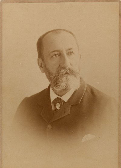Portrét skladatele Camille Saint-Saënse 1835-1921. od Photo studio J. Lacroix.