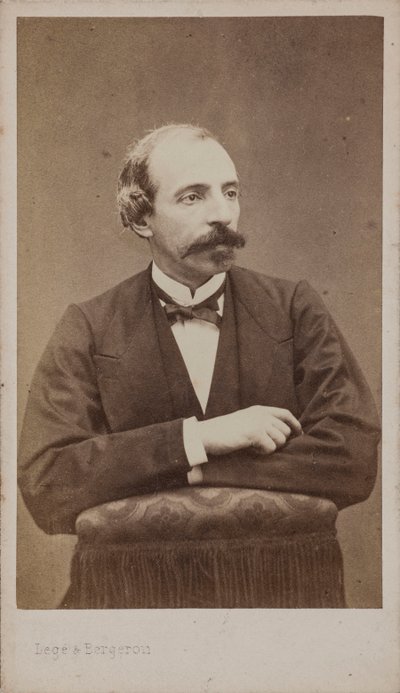 Portrét skladatele Émile Jonase 1827-1905. od Photo studio Legé and Bergeron.
