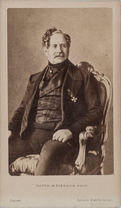 Portrét hraběte Nikolaje Alexejeviče Orlova 1827-1885, c. 1875. od Photo studio Mayer and Pierson.