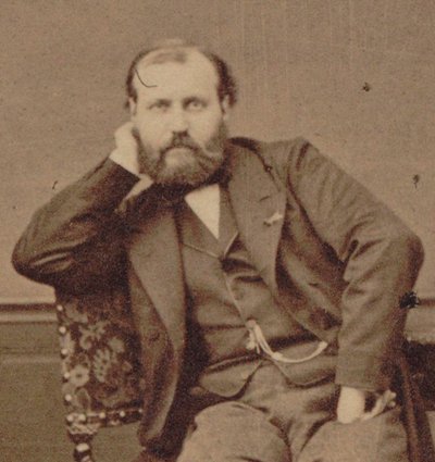 Portrét skladatele Charlese Gounoda 1818-1893, 1875. od Photo studio Mayer and Pierson.