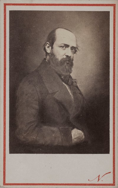 Portrét Henriho Murgera 1822-1861, 1861. od Photo studio Nadar.
