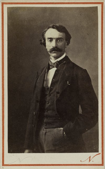 Portrét Jean-Léon Gérôme 1824-1904, c. 1870. od Photo studio Nadar.