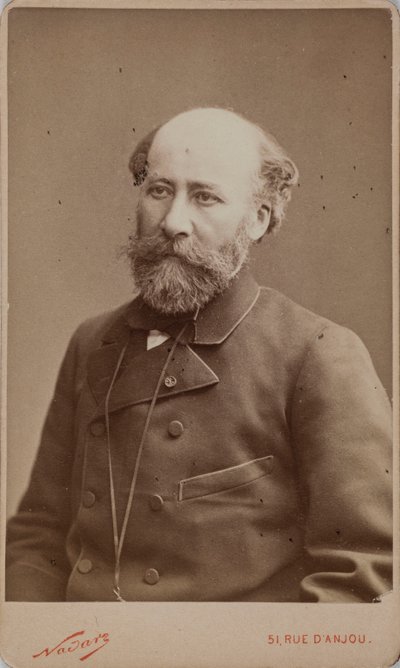 Portrét Octave Feuillet 1821-1890. od Photo studio Nadar.