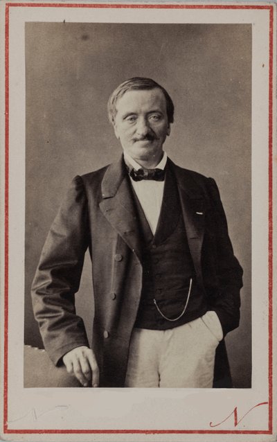Portrét skladatele Antoina Elwarta 1808-1877, cca 1860. od Photo studio Nadar.