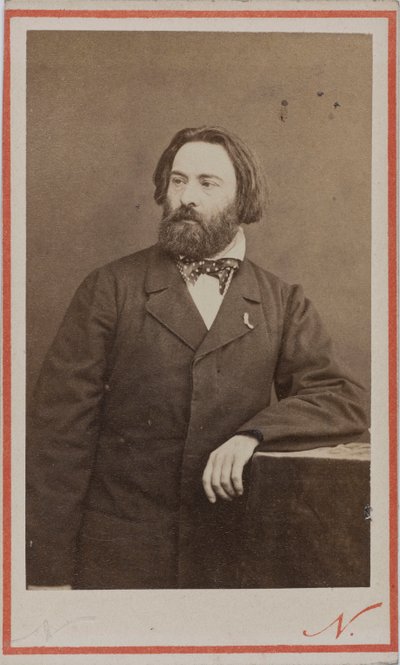 Portrét pianisty a skladatele Émile Prudenta 1817-1863, cca 1860. od Photo studio Nadar.