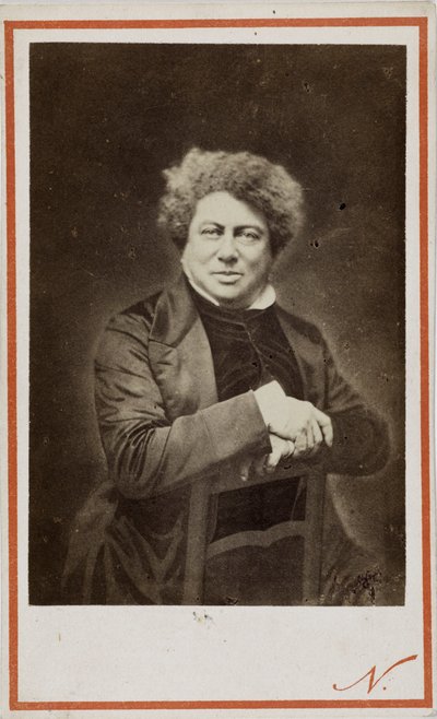 Autor Alexandre Dumas otec 1802-1870, 1870. od Photo studio Nadar.