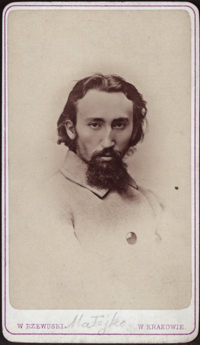 Portrét Jana Matějky 1838-1893, kolem roku 1880. od Photo studio Waleri Rzewuski.