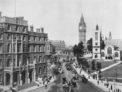 Broad Sanctuary, Westminster, c1910 1911 od Photochrom Co Ltd of London