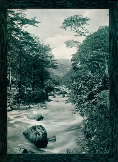 River Lyn, Lynmouth, c1908 od Photochrom Co Ltd of London