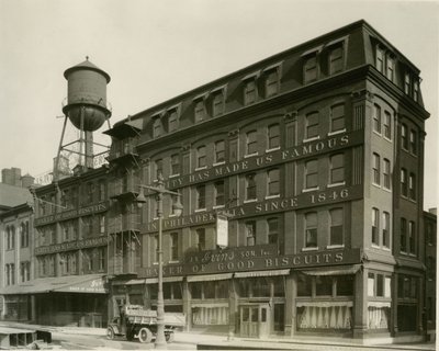 J. S. Ivins Son Inc. - Pekař dobrých sušenek (černobílá fotografie) od Photographer American