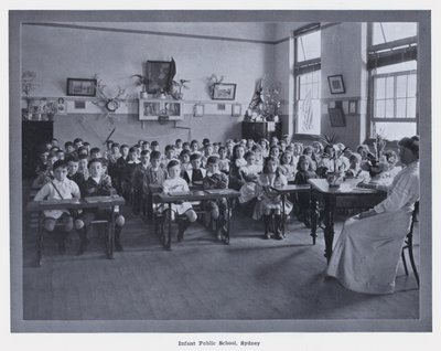 Infant Public School, Sydney (černobílá fotografie) od Photographer Australian
