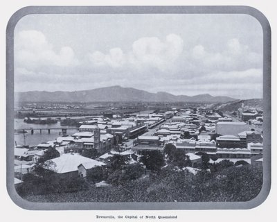 Townsville, hlavní město Severního Queenslandu (černobílá fotografie) od Photographer Australian