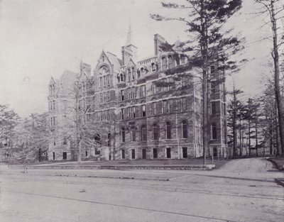 Kanada: McMaster Hall, Toronto (č/b foto) od Photographer Canadian