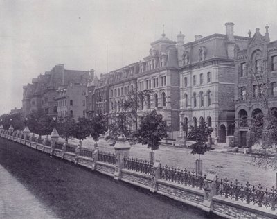 Kanada: Wellington Street, Ottawa (černobílá fotografie) od Photographer Canadian