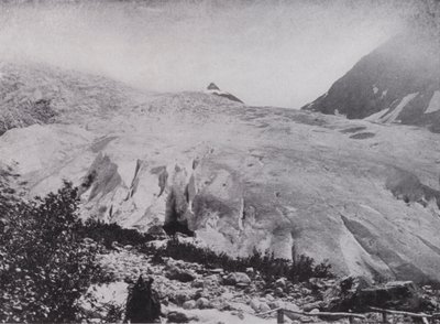 Úpatí Velkého ledovce (černobílá fotografie) od Photographer Canadian