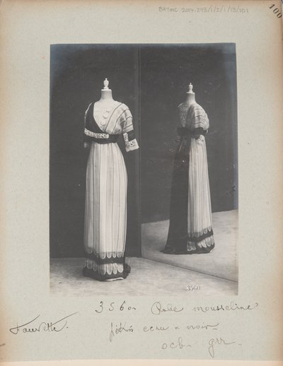 Stránka alba: House of Worth, Dress od Photographer French