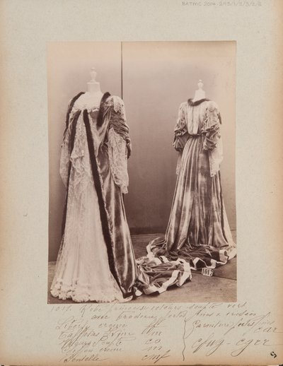 Stránka alba: House of Worth, Dress od Photographer French