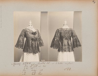 Stránka alba: House of Worth, Jacket (Mantelet) od Photographer French