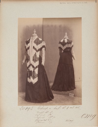 Stránka alba: House of Worth, Shoulder Cape od Photographer French
