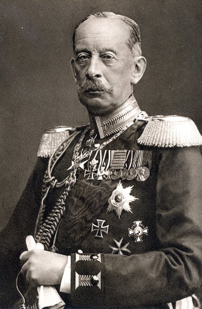 Alfred von Schlieffen (čb fotografie) od Photographer German