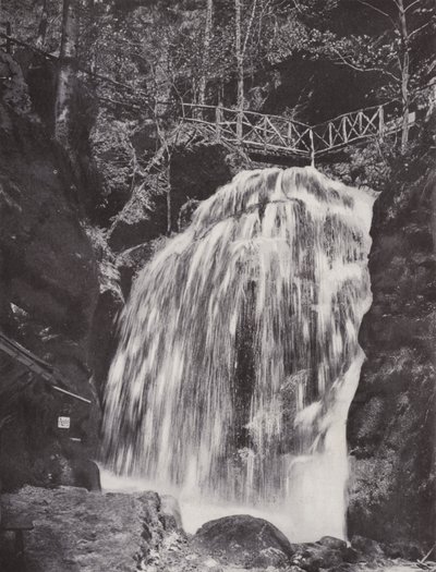 Amselfall (černobílá fotografie) od Photographer German