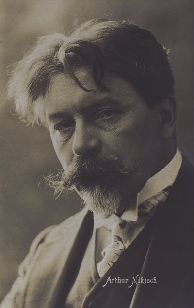 Arthur Nikisch, maďarský dirigent (čb foto) od Photographer German