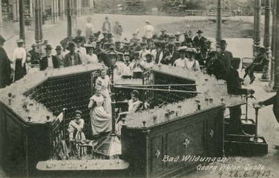 Bad Wildungen. Pohlednice odeslána v roce 1913. od Photographer German