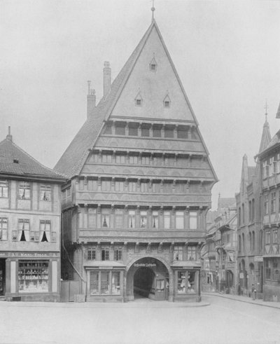 Řeznická kancelář (černobílá fotografie) od Photographer German